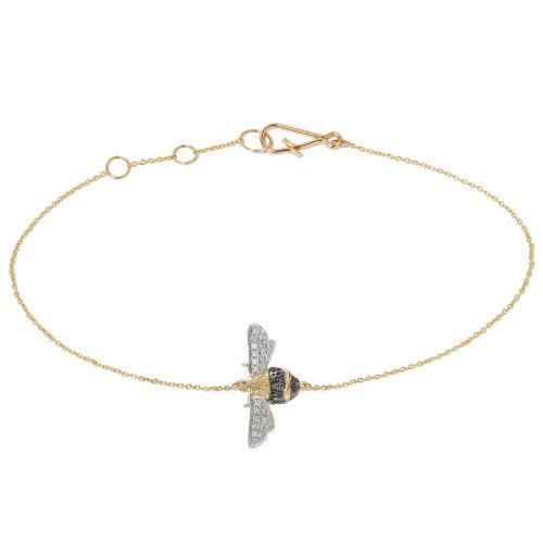 ANNOUSHKA-Love diamonds bee bracelet
