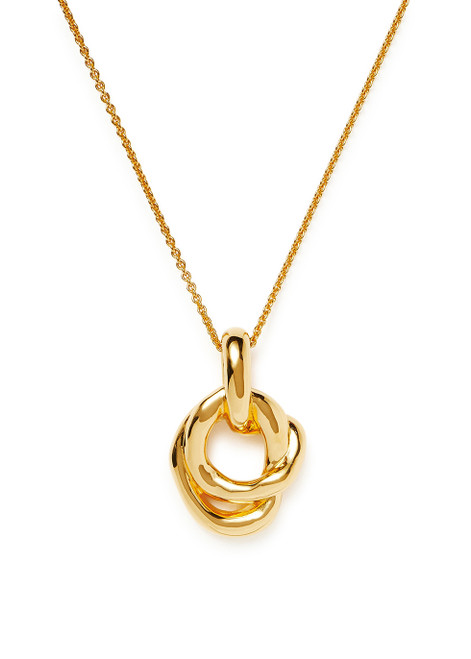 MISSOMA-Molten 18kt gold-plated necklace