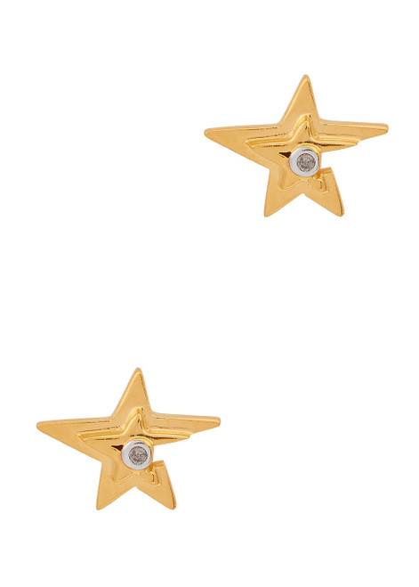 MISSOMA-Celestial 18kt gold-plated vermeil stud earrings