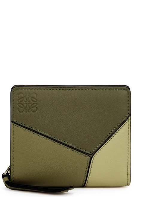 LOEWE-Puzzle leather wallet
