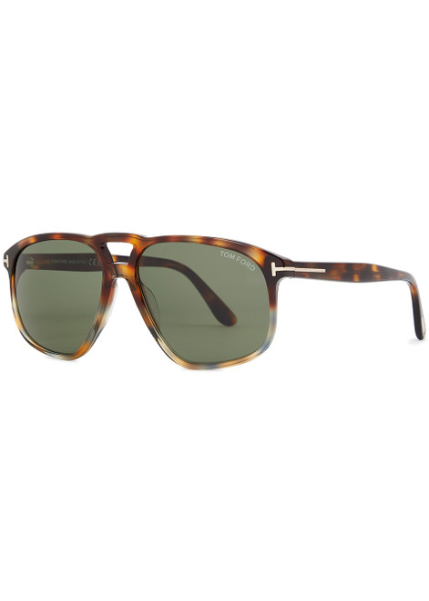 TOM FORD-Pierre square-frame sunglasses