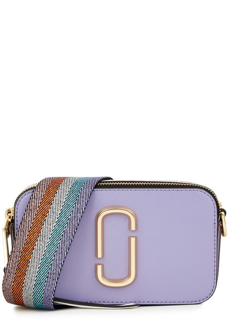 MARC JACOBS-The Colourblock Snapshot leather cross-body bag