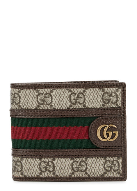GUCCI-Ophidia GG leather wallet
