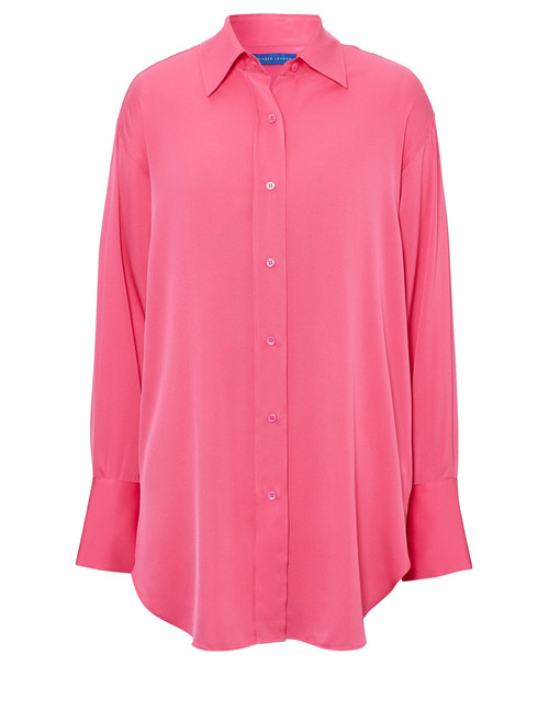 WINSER LONDON-Oversized silk shirt