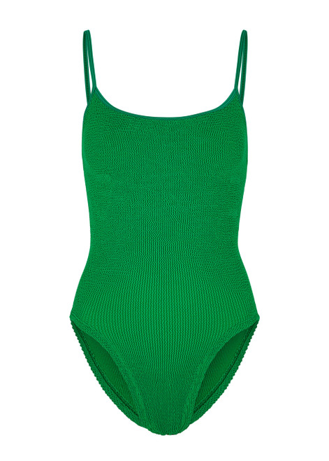 HUNZA G-Pamela seersucker swimsuit 