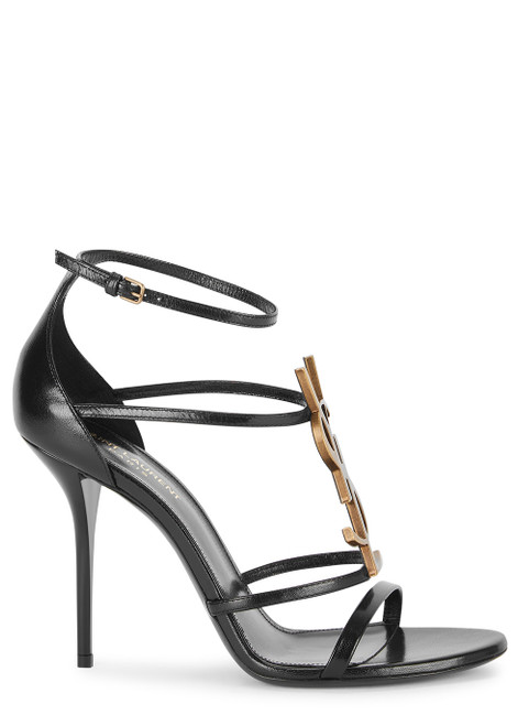 SAINT LAURENT-Cassandra 100 leather sandals