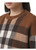 BURBERRY-Exaggerated check wool cashmere sweater