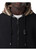 BURBERRY-Check hood cotton blend hooded top