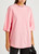 PALM ANGELS-Pink logo-print cotton T-shirt