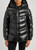 MONCLER-Clair black quilted glossed shell jacket