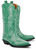 GANNI-Embroidered leather cowboy boots