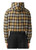 BURBERRY-Check cotton flannel hooded shirt