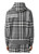 BURBERRY-Check and stripe wool blend jacquard hoodie