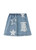 BURBERRY-Tb star print cotton denim skirt