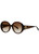 ALEXANDER MCQUEEN-Tortoiseshell oversized round-frame sunglasses