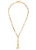 ALIGHIERI-Celestial Raindrop 24kt gold-plated necklace
