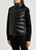 MONCLER-Quilted shell and wool cardigan 