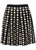 TORY BURCH-Knitted jacquard mini skirt 