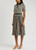 TORY BURCH-Knitted jacquard midi dress 