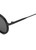 TAYLOR MORRIS EYEWEAR-Zero matte black round-frame sunglasses