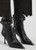 ALEXANDER MCQUEEN-Buckle 100 leather ankle boots 
