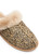 UGG-Scuffette II leopard calf-hair slippers 