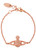 VIVIENNE WESTWOOD-Mini Bas Relief gold-tone orb bracelet