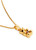 CRYSTAL HAZE-Amore Bear 18kt gold-plated necklace