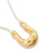 AGMES-Wishbone satin-cord necklace 