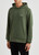 CALVIN KLEIN-Logo hooded cotton-blend sweatshirt