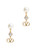 VALENTINO GARAVANI-VLogo embellished drop earrings 