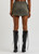DION LEE-Aviator nylon mini skirt