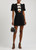 REBECCA VALLANCE-Veronica embellished crepe mini dress