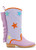 STELLA MCCARTNEY-KIDS Fringed star-appliquéd faux leather boots 