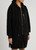 VARLEY-Olympus black hooded faux shearling jacket