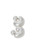 JENNY BIRD-Tome medium silver-dipped hoop earrings
