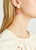 SANDRALEXANDRA-Milagros 18kt gold-plated hoop earrings