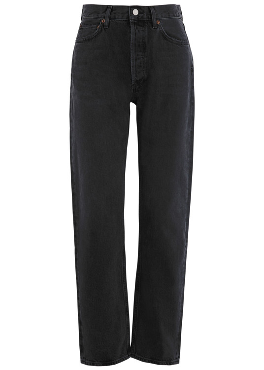 AGOLDE Riley cropped slim-leg jeans | Harvey Nichols AGOLDE Riley cropped slim-leg jeans | Harvey Nichols