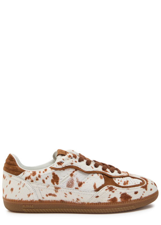 ALOHAS Tb.490 Rife leopard-print calf hair sneakers | Harvey ALOHAS Tb.490 Rife leopard-print calf hair sneakers | Harvey