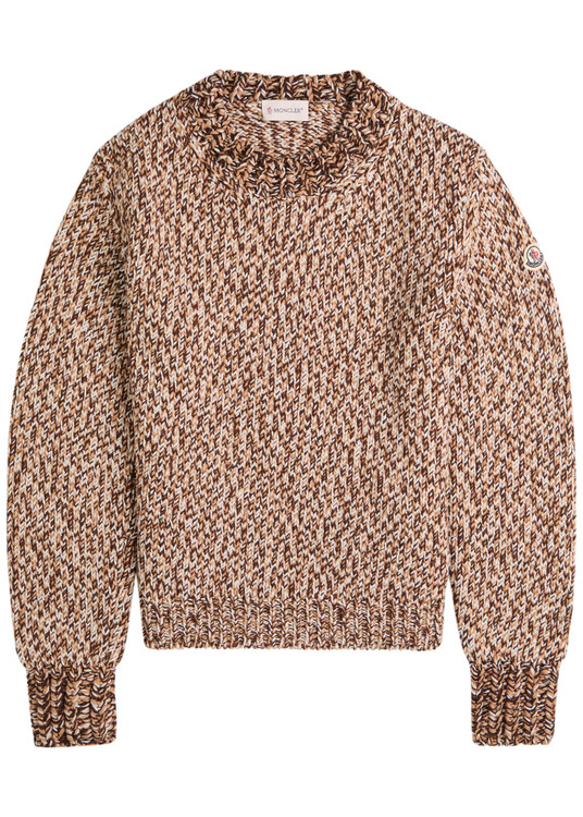 Chunky knit wool jumper
