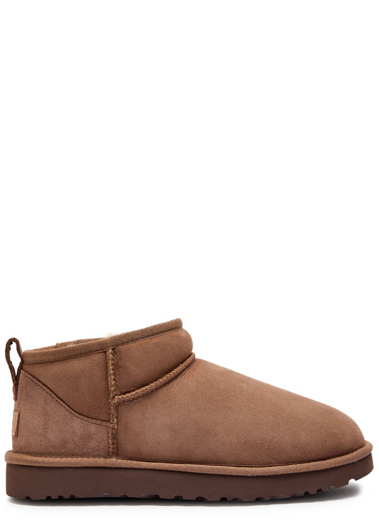 UGG Classic Ultra Mini suede flatform boots | Harvey Nichols UGG Classic Ultra Mini suede flatform boots | Harvey Nichols