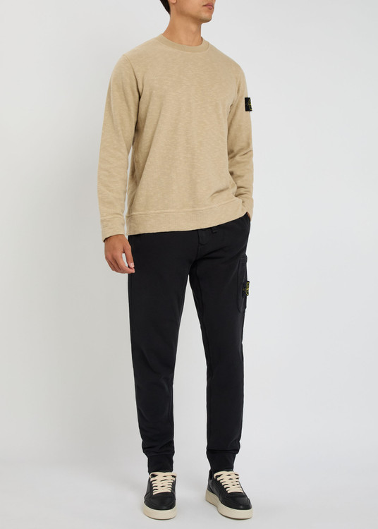 Logo cotton sweatpants