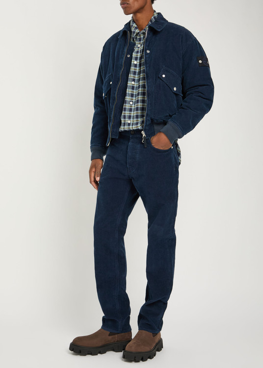 Padded corduroy jacket