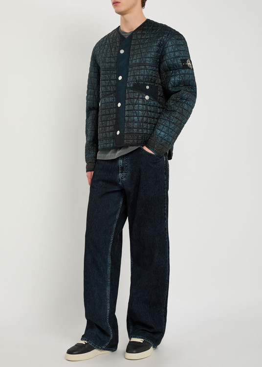 Quilted nylon jacket