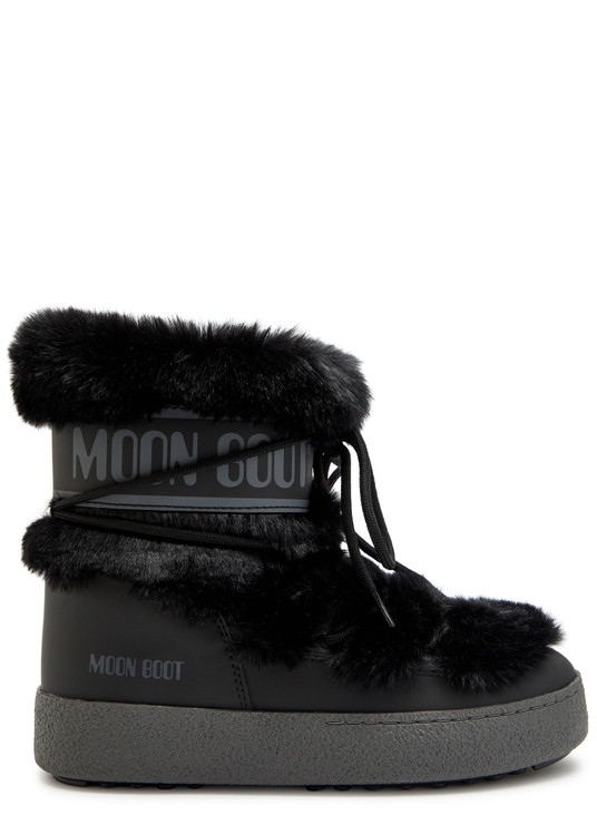 Ltrack faux-fur snow boots