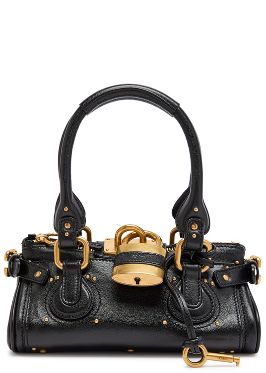 CHLOE Paddington grained leather shoulder bag | Harvey Nichols