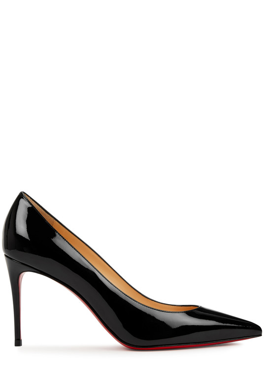 CHRISTIAN LOUBOUTIN Miss Z 80 patent leather pumps | Harvey Nichols