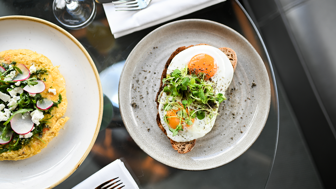 The brunch menu