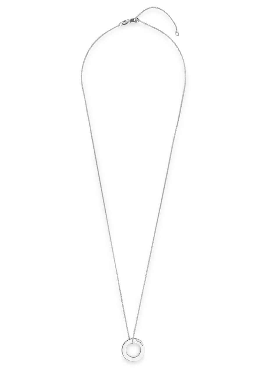 LE Gramme 2.5g Polished and Brushed Sterling Silver Necklace