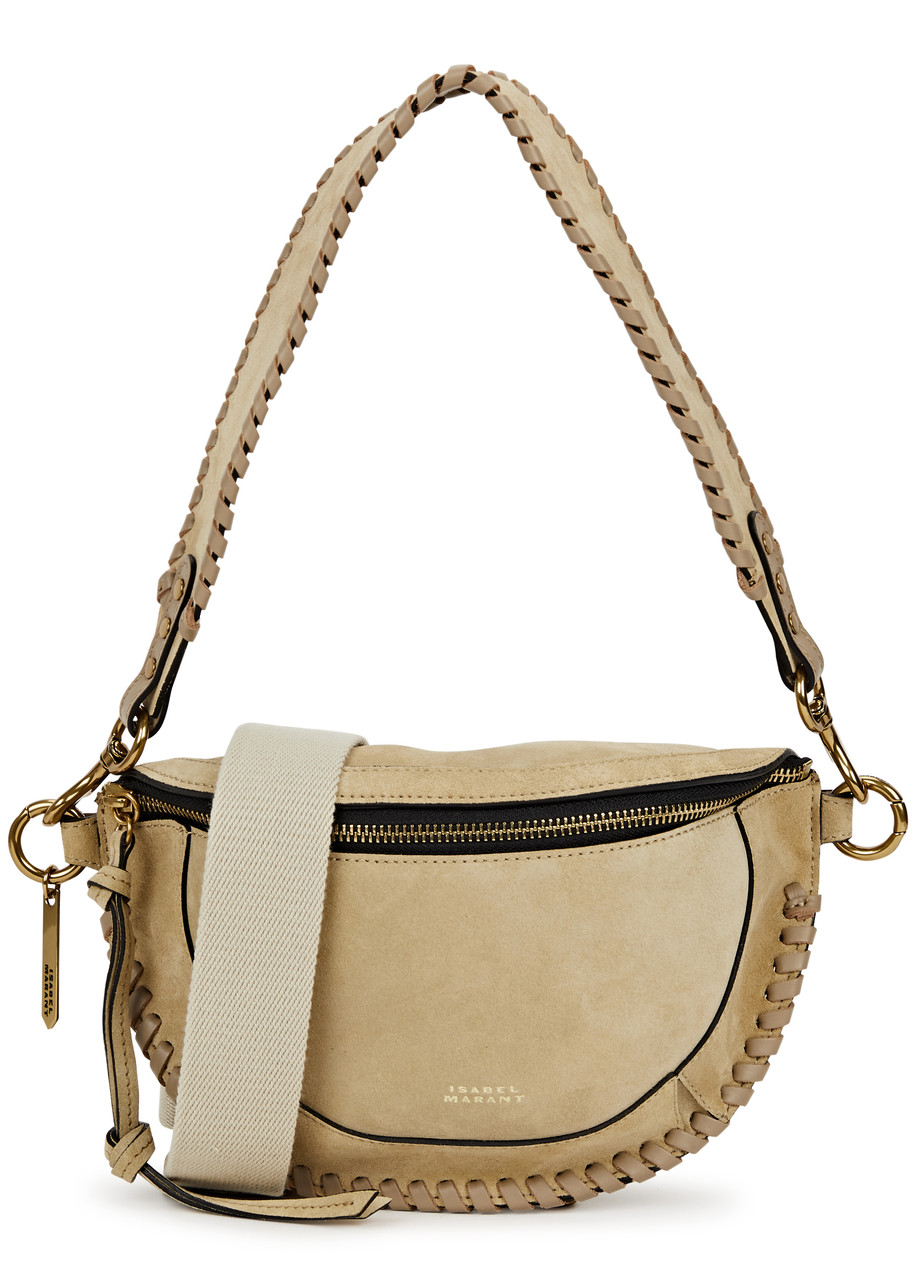 Isabel Marant Skano Suede Shoulder bag - Beige - One Size